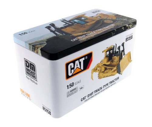 DIECAST MASTERS, Bulldozer CATERPILLAR D10T avec ripper conducteur, échelle 1... - Foto 7 di 8