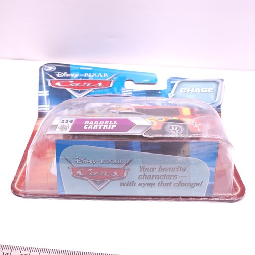 Disney Pixar Cars Metallic Darrell Cartrip Chase Diecast #114 NUEVO MOSC Monte Car - Imagen 3 de 3