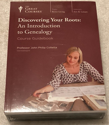 Great Courses: Discovering Your Roots: An Introduction to Genealogy/NEW CD SET
