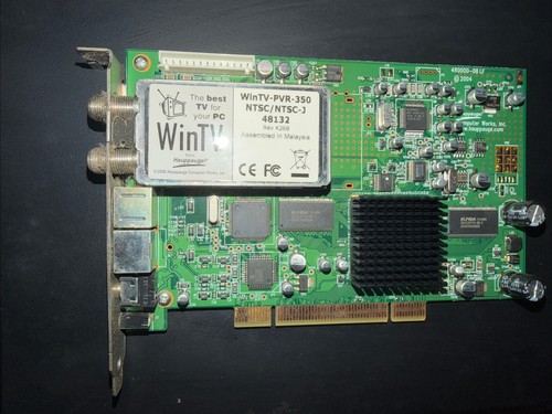 Hauppauge WinTV PVR-350 NTSC NTSC-J 48132 TV Tuner PCI Rev K268 Win TV - Picture 1 of 2