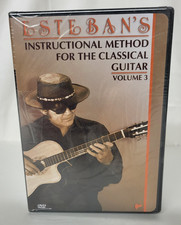 Esteban s Instructional Method for the Classical Guitar Vol 3-5 DVD NEW Sealed