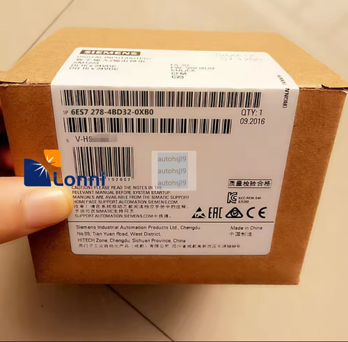 6ES7278-4BD32-0XB0 6ES7 278-4BD32-0XB0 Nuovo Siemens S7-1200 SM1278 IO-Link - Foto 1 di 5