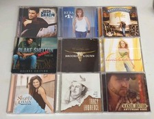 Lot 9 Country CD's: Reba, Blake Shelton, Brooks & Dunn, Carrie Underwood VG!