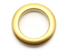 Curtain Grommets 8 Pack 1-9/16" Inner Diameter Plastic Clip on Rings Gold