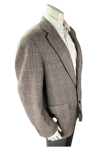 Vintage 70s Levi’s Western Wear Cotton Tweed Check Blazer 40-42L USA Made - Bild 10 von 13