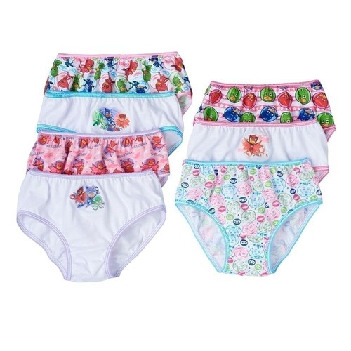PJ Masks Toddler Girls Panties Underwear 7-Pack Size 4T - Picture 4 of 4