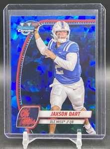 Jaxson Dart 2024 Bowman Chrome U Sapphire