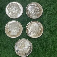 Silver Rounds .999 5 Troy oz 41.00 per troy oz