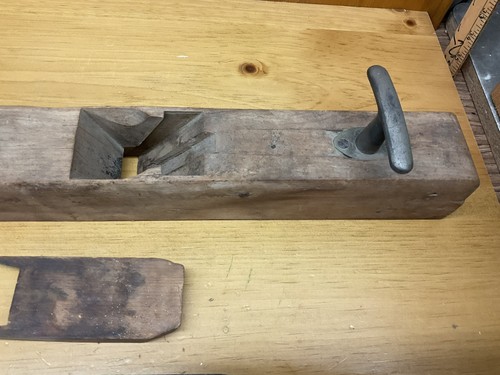 Vintage Smooth Plane - Unique and Interesting Improvisation “T” Handle - Picture 6 of 8