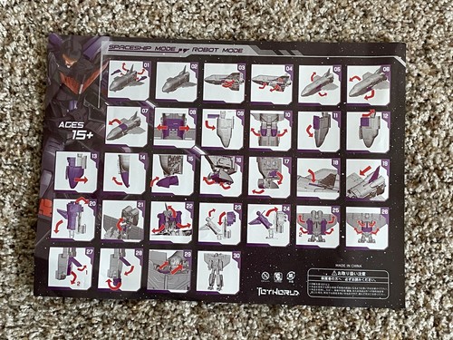 Toyworld TW-06B Devil Star TFCon Exclusive figure - Masterpiece Astrotrain - Picture 6 of 10
