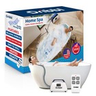 Electric Bubble Massage Bathtub Mat – Non-Slip Full-Body Waterproof Hot Tub S...
