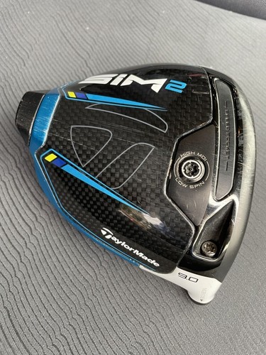 Taylormade Sim 2 9.0 * ( 9 Degree ) Driver Club Head ( RH ) - Picture 2 of 4