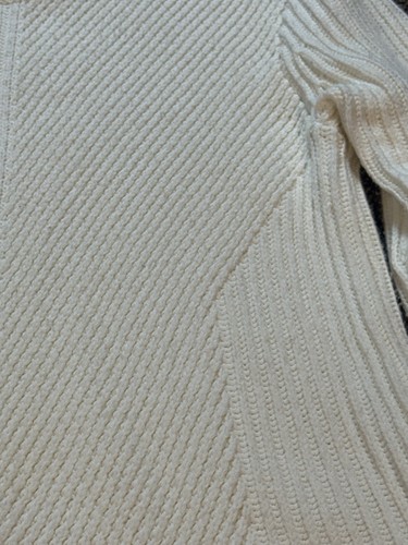 Women’s MADEWELL Chunky Cable Knit Pullover Fisherman Sweater Size L READ - Picture 21 of 23