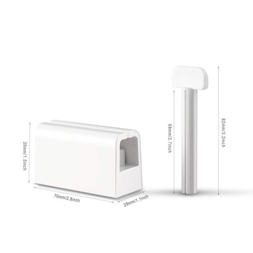 Minimalist Toothpaste Tube Squeezers(Set of 2), Toothpaste Roller Squeeze Too... - Picture 7 of 8