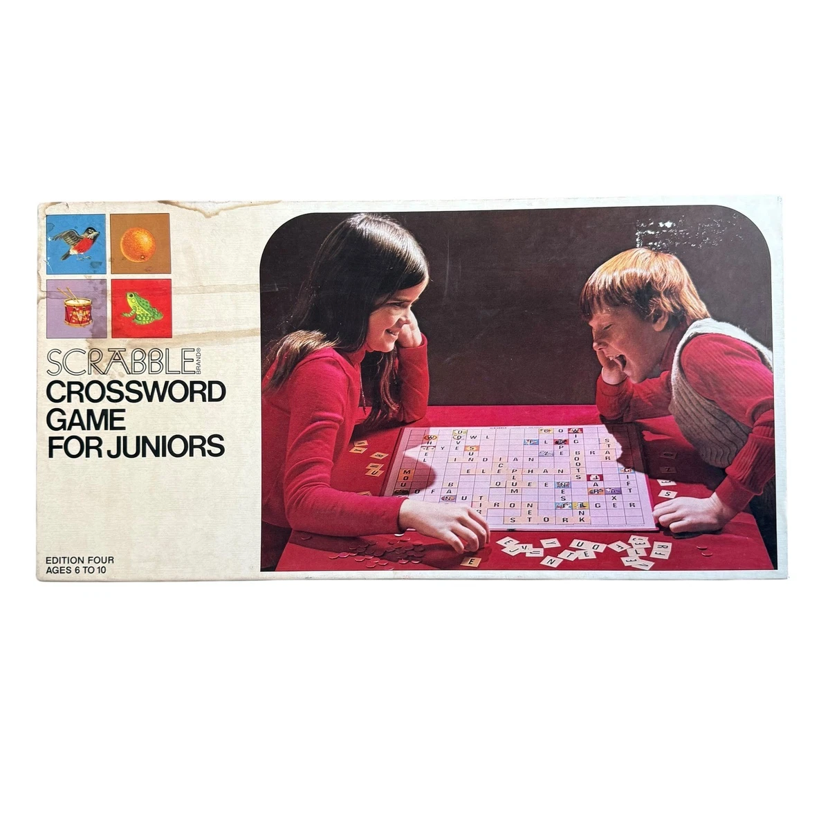 Scrabble 1970 Vintage Manufacture Board & Traditional Games for
