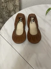 The Storehouse Flats Brown Leather Ballet Flats Size 7