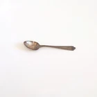 Antique Demitasse Sterling Silver Spoon Baby Shower Gift Lunt Silversmiths 6.5g