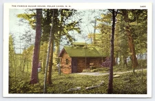 Maple Sugar Grove House Polar Caves Postcard New Hampshire #0244
