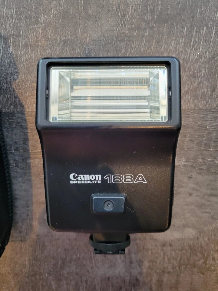 Flash Pour Appareil Photo Canon Speedlite 188A - Photo 2/4