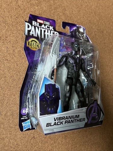 Black Panther Legacy Collection 6" Vibranium Black Panther-Marvel Studios-New - Picture 4 of 11