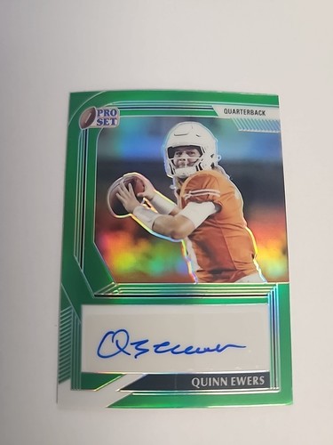 2022 Leaf Pro Set Metal - Quinn Ewers #PA-QE1 Green /15 (AU, RC)