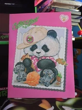 VINTAGE MEAD 80’S CRITTER SITTERS Sherbet  SCENTED DOUBLE SIDED Panda Bear RARE