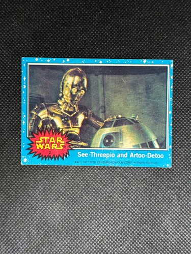 1977 Topps Star Wars Cards Blue Series 1 You Pick #1 - #66 - Complete Your Set - Picture 8 of 267
