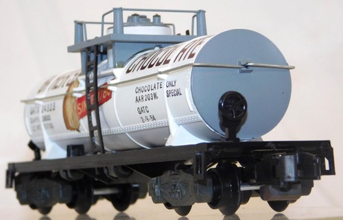 BOXED American Flyer #24323 Bakers Chocolate Single Dome Tank Car CLEAN S gauge - Picture 5 of 24