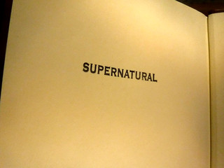 SUPERNATURAL TV SERIES Book stamped from the Bunker REMEMBER THE MORNING