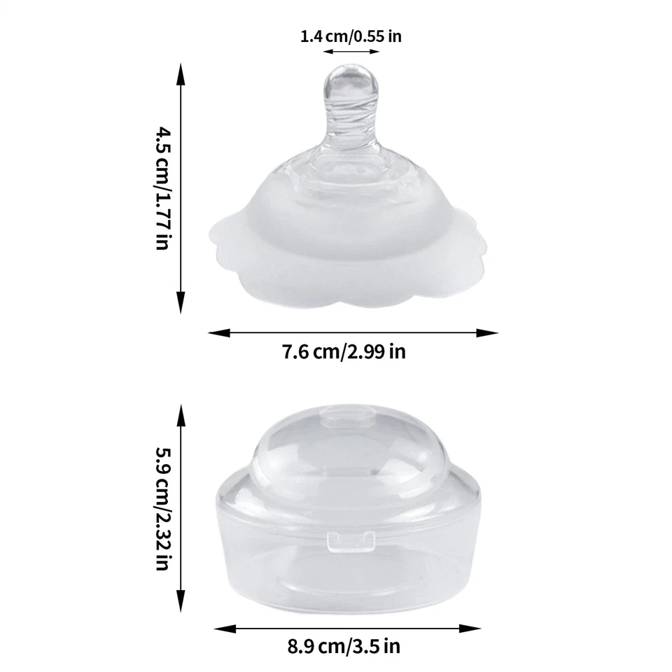 Protector de pezón para lactancia cubre pezón protector para lactancia Foto 2 de 4