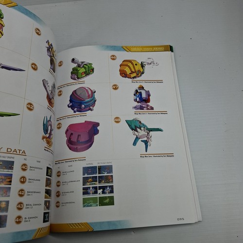 Libro de arte CAPCOM Rockman Mega Man Zero obras completas oficiales japonés - Imagen 10 de 13