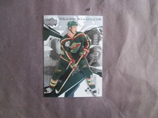 2003-04 BLACK DIAMOND HOCKEY CARD BRENT BURNS MINNESOTA WILD RC