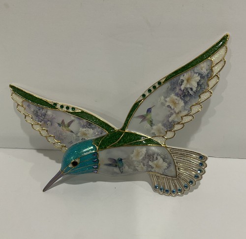 Joyas del Jardín Lena Liu JOYAS ALETEANTES Placa Decoración Pared Colibrí - Imagen 7 de 7