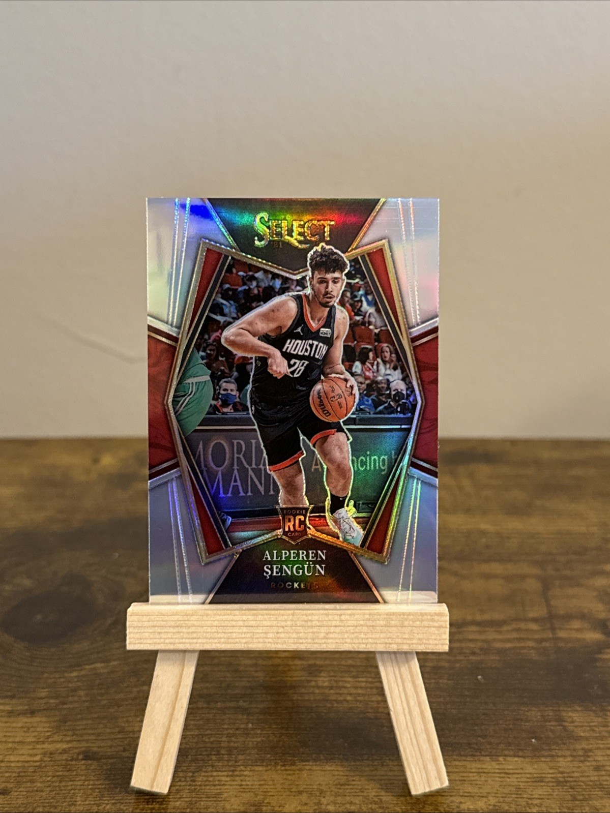 🔥2021-22 Select Basketball #114 Alperen Sengun RC Silver Prizm Premier Level🔥