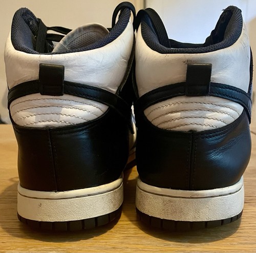 NIKE DUNK HI RETRO BLACK/WHITE ADULT SIZE UK 13 EUR 48.5 DD1399-105 - Picture 5 of 21