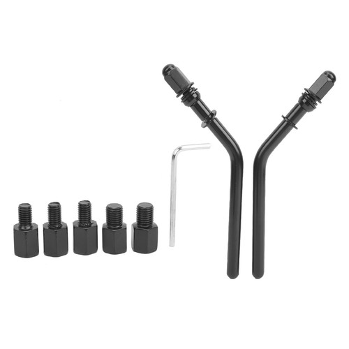 Handlebar Mirrors Rear Mirrors Handlebar Mount 2pcs Replacement Mirrors Rearview - Picture 6 of 17