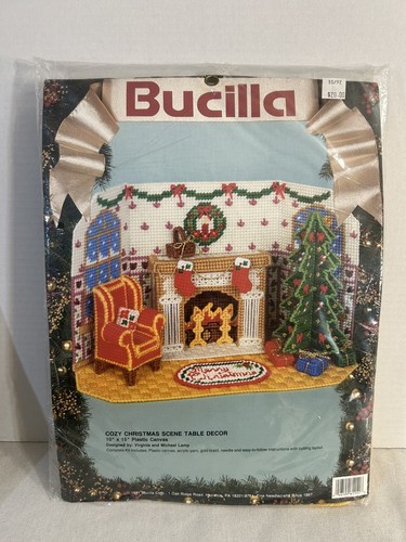 (3) Kits de lona de plástico de Navidad Bucilla - Imagen 4 de 7