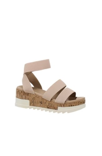 NWT Yoki Womens Brenda Beige Tan Ankle Strap Sandals Sz 6 Neutrals Boho Spring - Picture 5 of 9