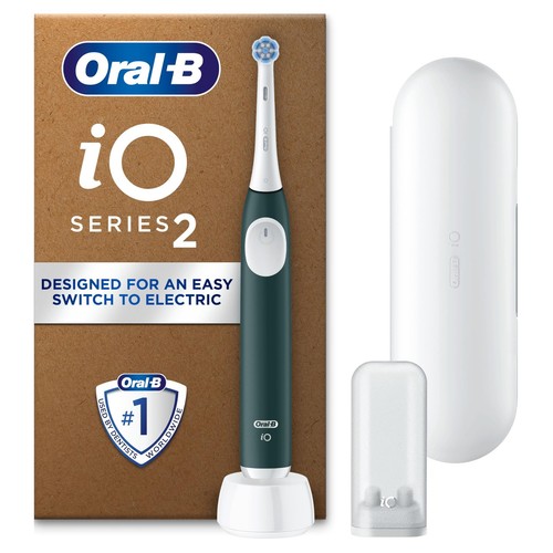 iO2 Electric Toothbrush 1 Gentle Care Toothbrush Head 1 Travel Case 1 Travel - Picture 9 of 24