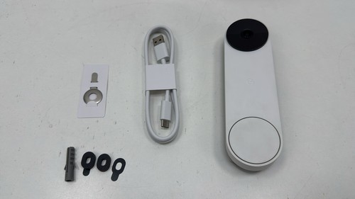 Google Nest Doorbell Türklingel mit Videofunktion akkubetrieben 960P Schwarz/Wei - Bild 5 von 6