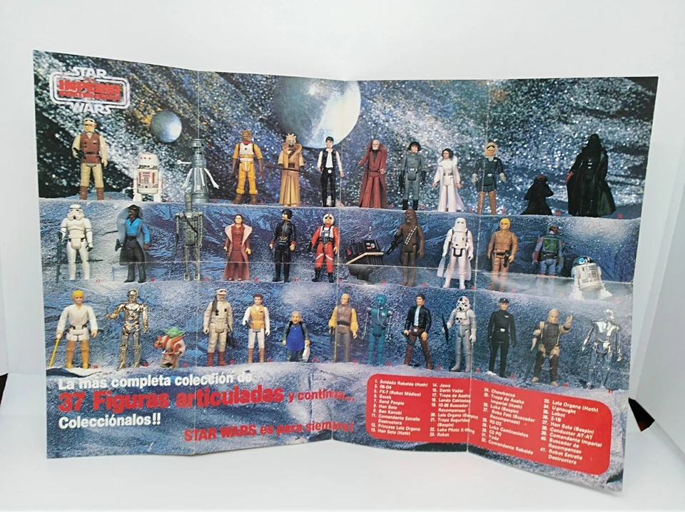 Star Wars PBP Poch Catalogo Imperio Contraataca 1981 - Imagen 2 de 3