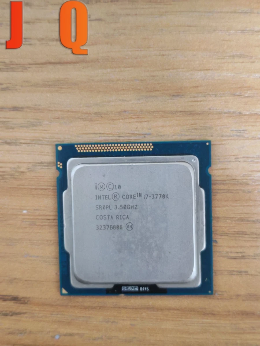 Intel Core i7-3770K Processor Model Computer Processors (CPUs) for