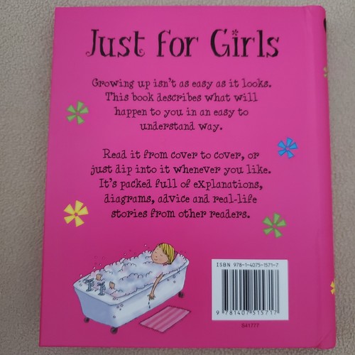Just for Girls - Ein Buch über das Erwachsenwerden - Pubertät PreTeen Tween Teenager Teen - Bild 5 von 5