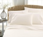 Ienjoy Home Solids in Style 6-Piece Sheet Set King Size – Ivory – Cotton Bedding