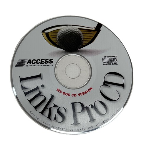 Links Pro PC CD-ROM Windows Mac Microsoft Golf 1996 - Bild 2 von 6