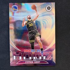 2023-24 Panini Nba Hoops Premium Stock - Hoopla Stephen Curry #8 Silver Prizm