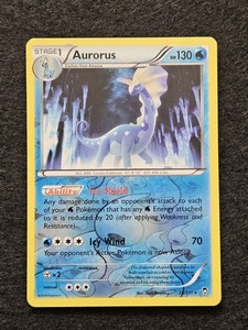 Aurorus 26/111 Reverse Holo Rare Pokémon Furious Fists