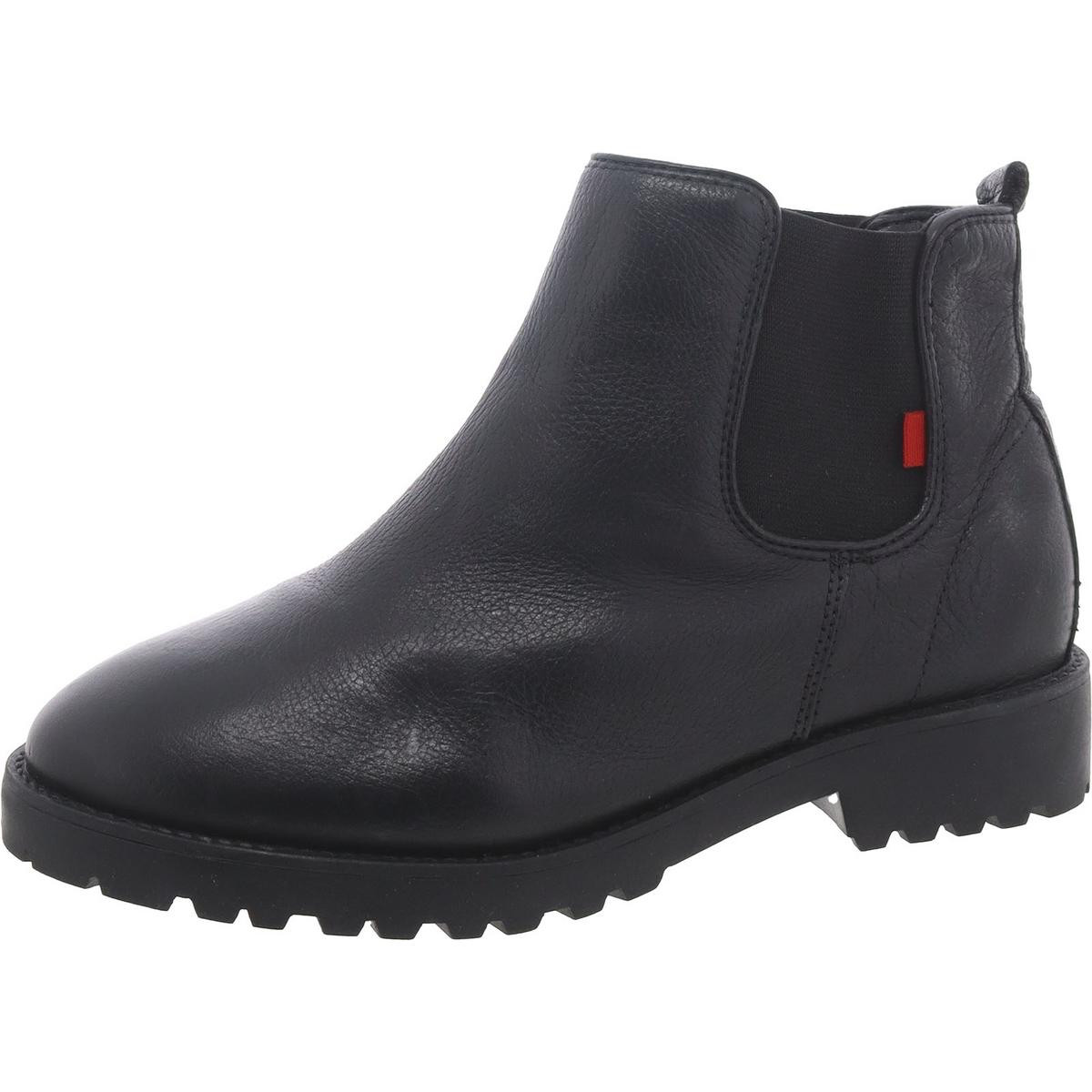 Женские черные однотонные ботинки Челси Marc Joseph, размер 6,5, средний (B,M), BHFO 0866