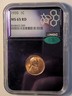 1935 Lincoln Wheat Cent NGC MS 65 RD CAC 1C Lincoln Wheat