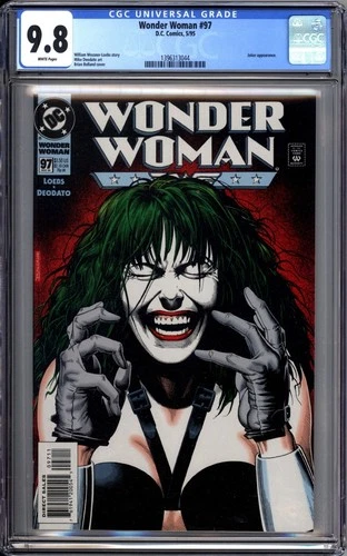 Wonder Woman 97 CGC Graded 9.8 NM/MT Bolland DC Comics 1995